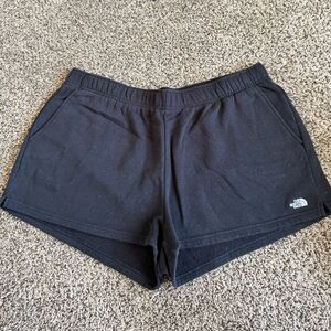 Women’s North Face black sweat shorts, XXL